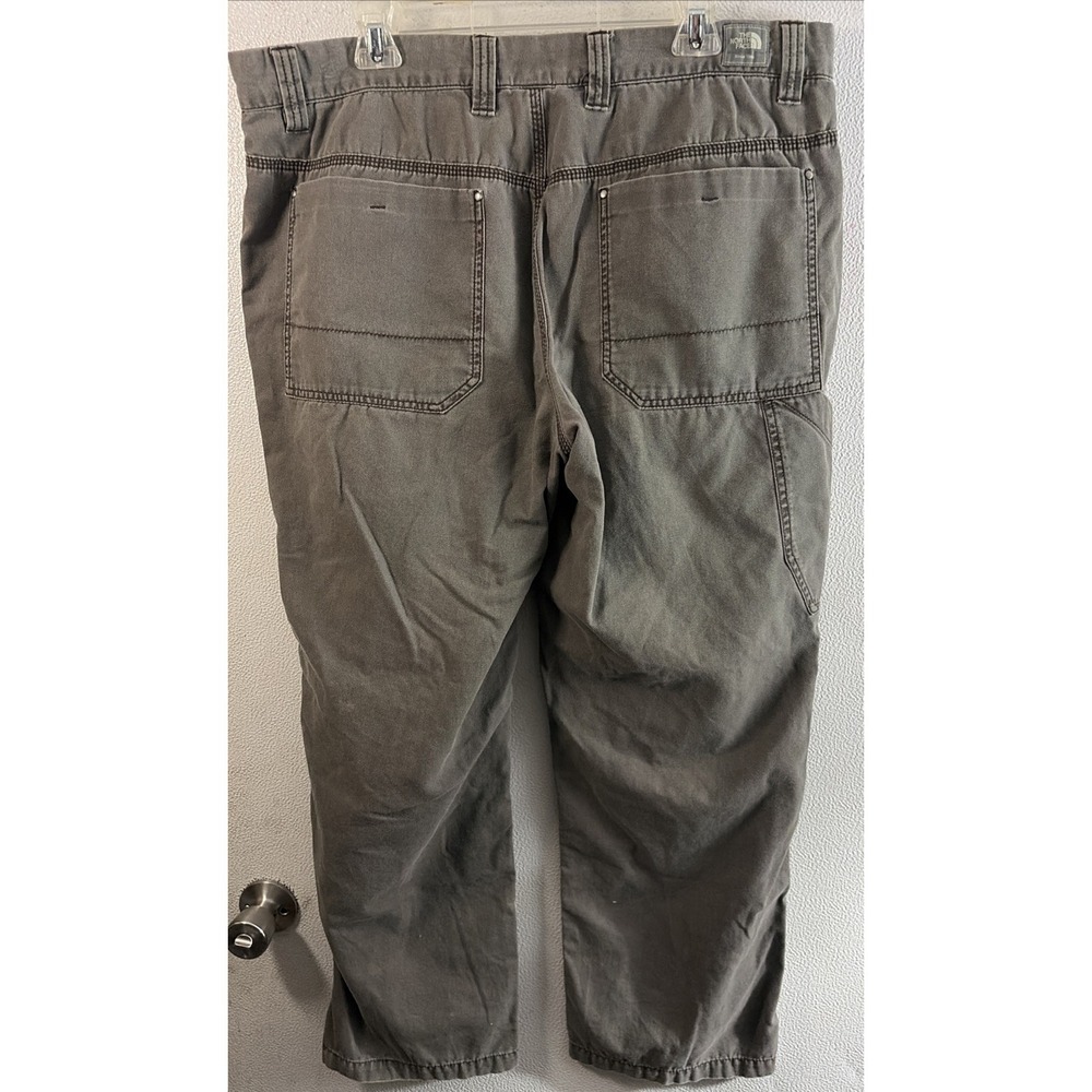 The North Face Men's Cotton Pants 40 Short Olive Green - Picture 7 of 16